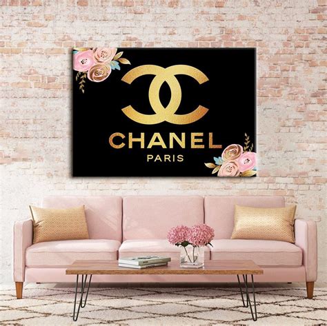 chanel picture wall art.